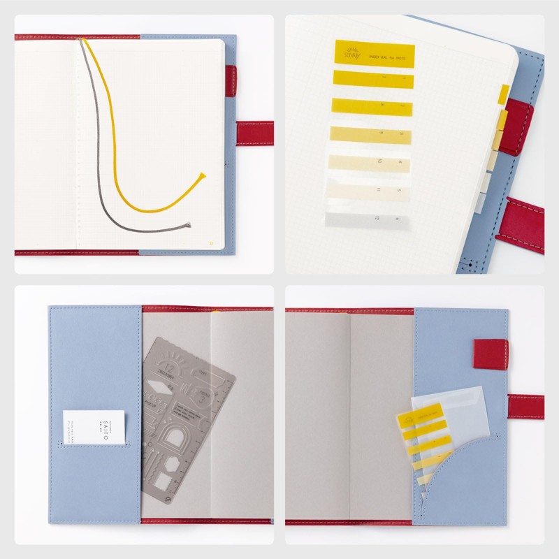 Iroha Published 2026 SUNNY Notebook, TRAD, Free Daily, 2026/January/B6 Size,