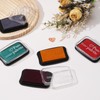 sourcing map 2pcs Finger Ink Pad for Rubber Stamps Craft,