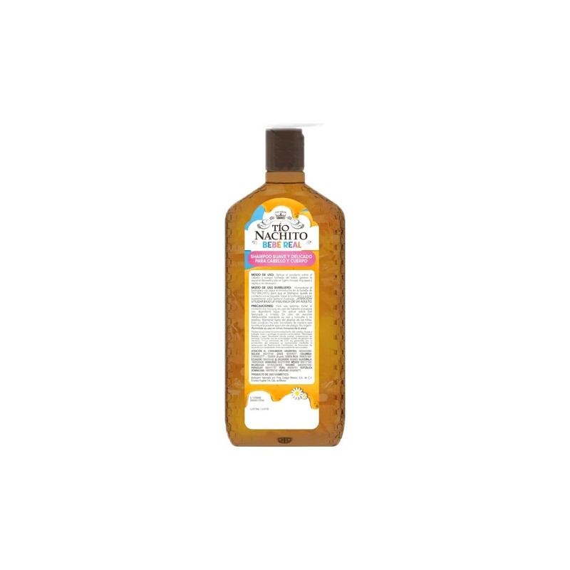Shampoo Tio Nachito Bebe Jalea Real + Manzanilla 2 Pzas