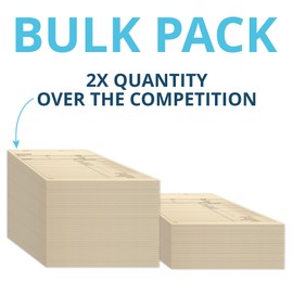 100 Blue Summit Supplies Job Folders, 10 x 12 Inches, Preprinted for Job Tracking, Manila Cardstock – 100 Folders