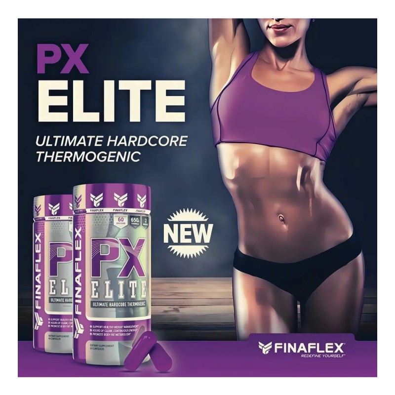 Thermogenico Finaflex Px - Elite Ultimate Hardcore 60 Caps Sabor