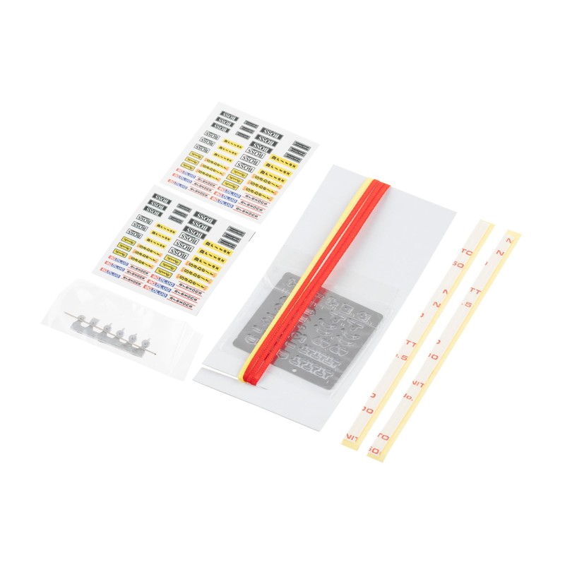 [Model Factory Hiro] P1034 1/24 Seat Belt Set Red