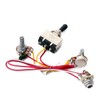 Levemolo Electric Guitar Wiring Harness Kit with Toggle Switches Volume