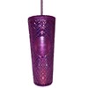 Starbucks Jeweled Purple Taffy 2023 Valentine's Day Tumbler Venti 24