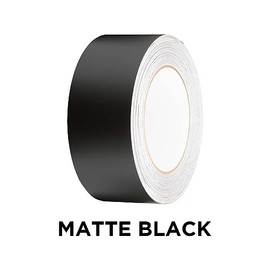 Kit de vinilo negro mate de 2 pulgadas x 50 pies, calcomanía adhesiva para oscurecer cromo, quitar moldura de ventana, moldura de puerta, autoadhesivo, liberación de aire, resistente al agua y