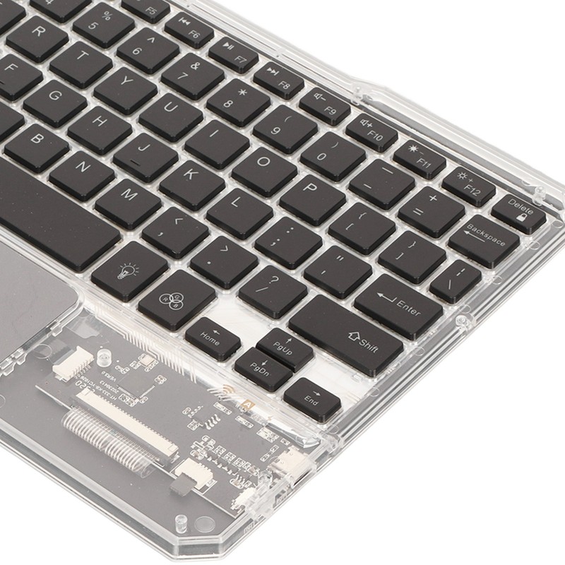 Bluetooth Keyboard Multifunction Ultra Slim Rechargeable Backlight RGB Tablet Keyboard