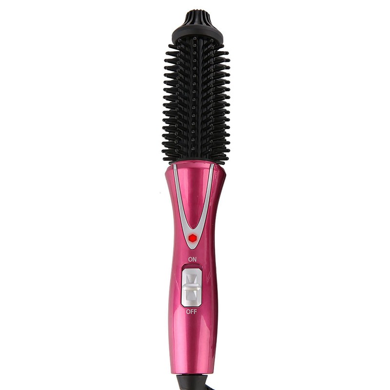 Electric Folding Hair Curler Comb Brush Portable Hair Dressing Beauty