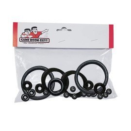 Game Room Guys Stern Munsters Pro Pinball Black Rubber Ring Kit