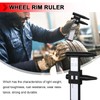 YIYUANYI Wheel PCD Gauge, Wheel/Rim Bolt Pattern Measuring Tool, Car