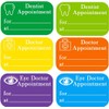 Doctor and Dentist Appointment Stickers,1.5X1 Inches Appointment Planner Stickers for