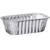 PLASTICPRO [1 Lb 10 Pack Disposable Loaf Pans Aluminum Tin