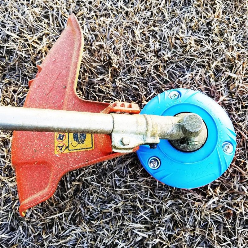 Tri-Clone Trimmer Head - Metal Blade Weed Wacker and Brush