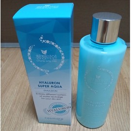 Clean Beauty Hyaluronic Super Aqua Emulsion 300ml x 2 / 청정미인 히아루론 수퍼 아쿠아 에멀전 300ml 2개