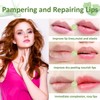 LZYLLS 2PCS Jelly Lipstick,Moisturizing Color Changing Lip Balm Lipstick,Waterproof Temperature