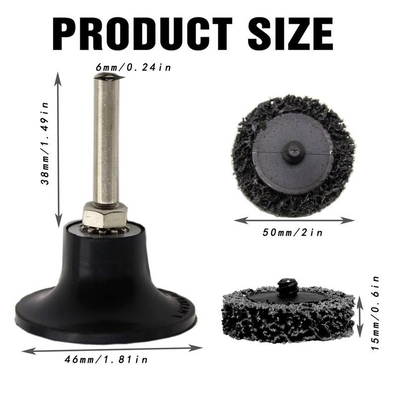 Pack of 10 Coarse Grinding Disc Cleaning Disc - 50