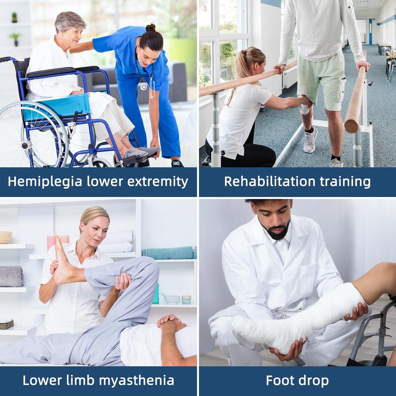 JFMkaer Knee Replacement Recovery Aids, Hip/Knee Rehabilitation Equipment After Knee