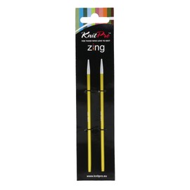 KnitPro KP47501 Zing: Knitting Pins: Circular: Interchangeable: Normal: 3.50mm, Aluminium, Multi-Colour