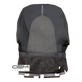 OEM Seating For 2018 to 2024 Toyota Camry LE Drivers Lean Back Cloth Seat cover Ash