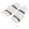 1 Pair USB Heated Gloves Mitten Winter Warm Full Finger