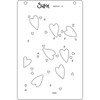 Sizzix Layered Stencils - Mark Making Hearts