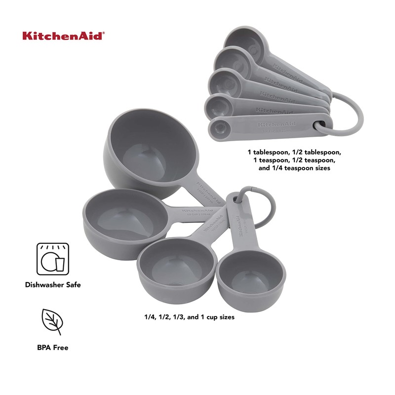 KitchenAid Universal Easy To Read Measuring Cup and Spoon Set