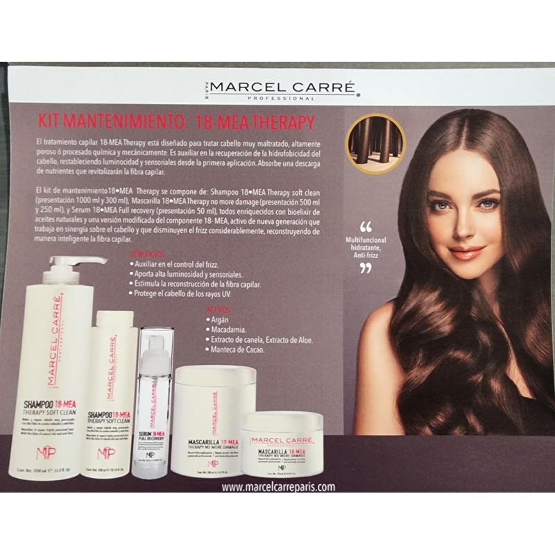Marcel Carre 18 Mea Therapy Mascarilla No More Damage 250ml