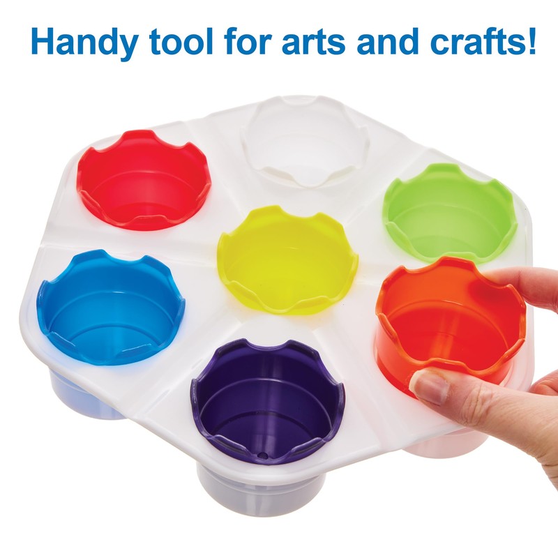 Baker Ross FN237 Colour Paint Palette - Pack of 1,