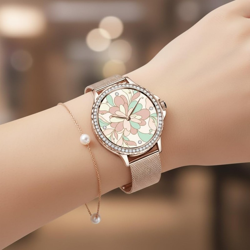 Pard Women Smart Watch, 1.3" HD Screen, Refined Design, with