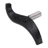 Curved Lathe Tool Rest Alloy Steel and Cast Iron 25mm