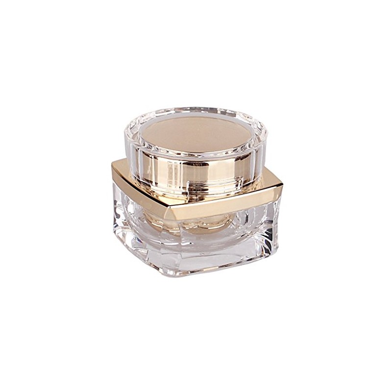 1PCS 30g Upscale RefillableAcrylic Cosmetic Bottles With Screw Lid and
