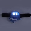 Kids Headlamp Blue Dolphin Shape Plastic 2 Lighting Modes Portable