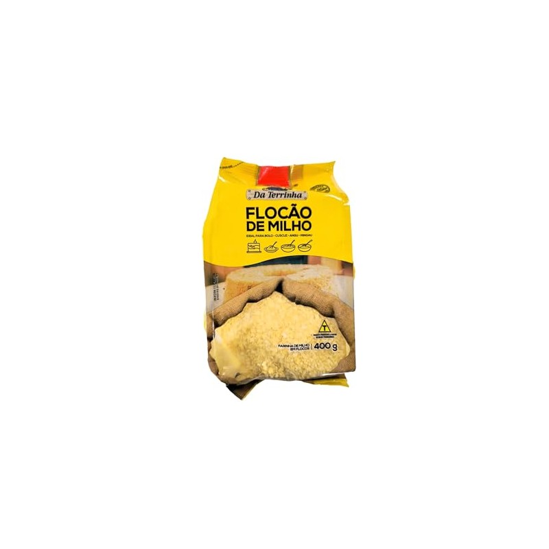 FLOCAO Da Terrinha Brazilian Couscous Flour, Traditional Cooking Ingredient