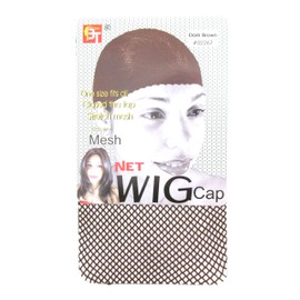 Beauty Town Cool Mesh Wig Cap Dark Brown 2267, Easy to use, comfortable fit, durable design, premium quality, washable, cold water, covers your hair