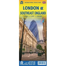 London & SE England Travel Reference Map