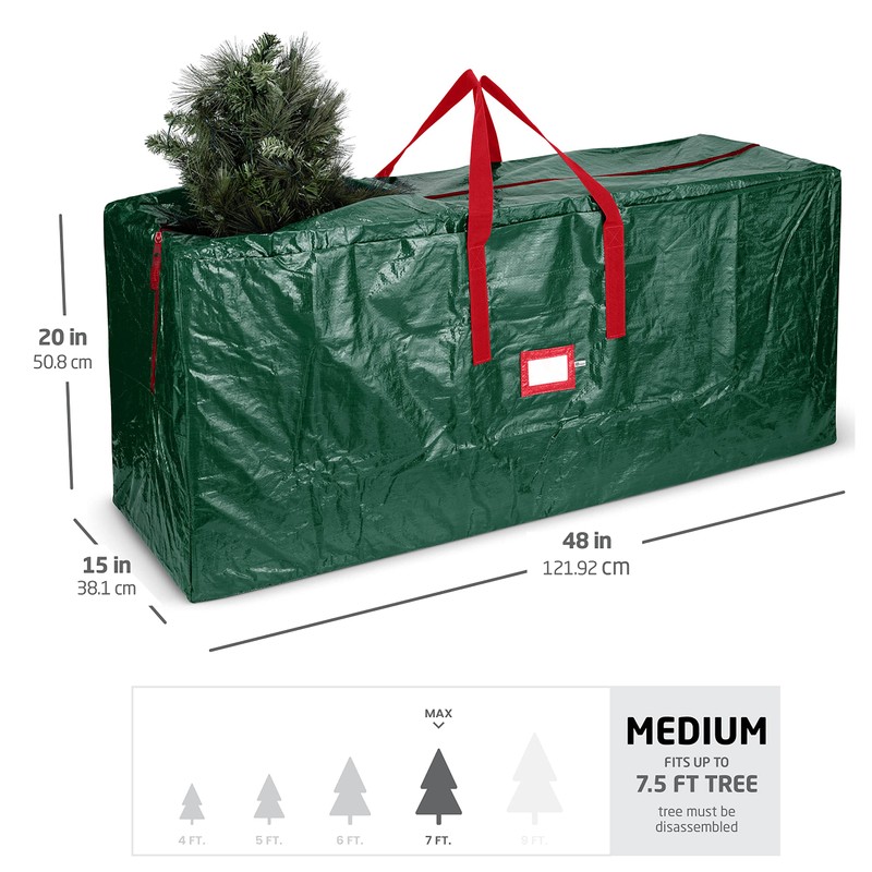(Green) - Zober Christmas Tree Bag - Artificial Christmas Tree