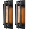 Licperron Sconces Wall Lighting, Industrial Black Wall Sconces Antique Wall