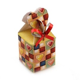 MyTinyWorld 2 x Dolls house Miniature Christmas Box Style 7s