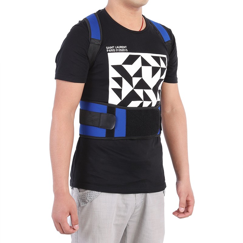 JORZILANO Adjustably Posture Corrector Support Brace for Male Adults &