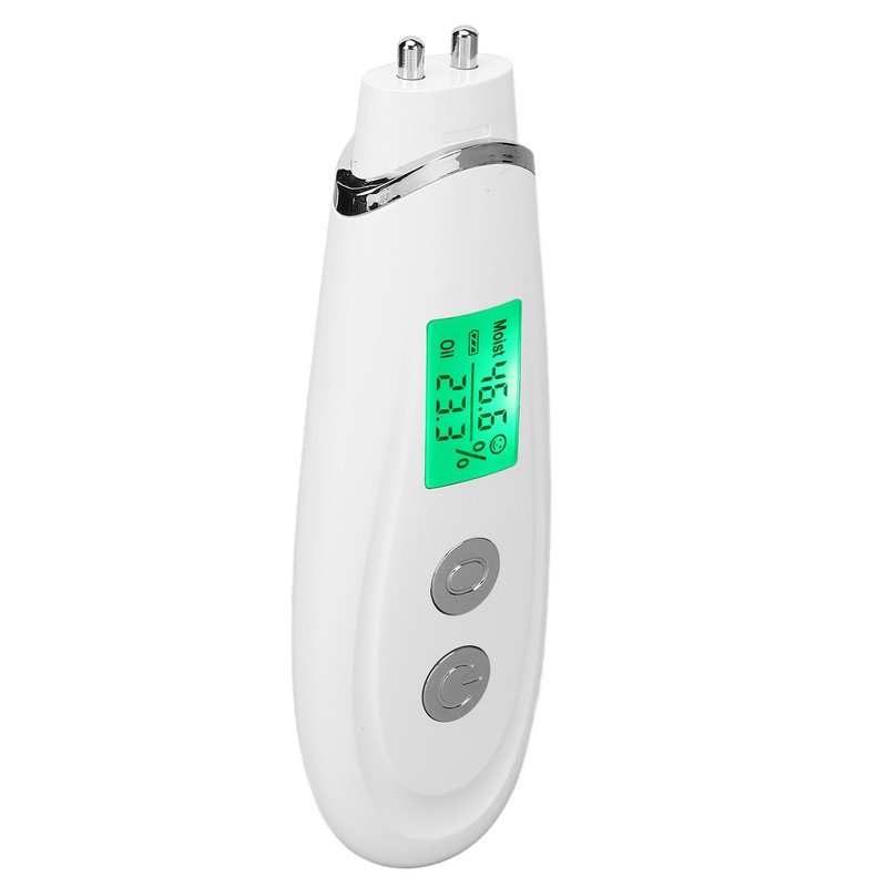 Skin Detector White Facial Moisture Tester Detector Skin Oil Content