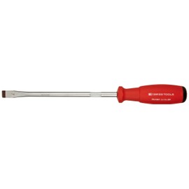 PB Swiss Tools Swiss Grip Slotted Screwdriver, Total Length 12.6 inches (320 cm), Compatible Screw M8 8140-7-200