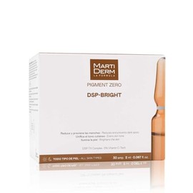 MartiDerm Pigment Zero DSP Bright Ampolletas Faciales Despigmentantes. Solucin facial reduce y previene las manchas. Vitamina C -Tech  cido...        