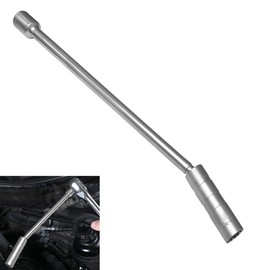 14mm Spark Plug Socket, Thin Wall Magnetic 12-Points Design 3/8 inch Drive Spark Plug Removal Tool, Car Accessorie, Universal Joint, Compatible with Most Motorcycles and Cars