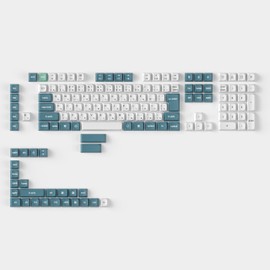 Keychron JIS Layout Double Shot PBT OSA Key Cap Full Set (White Mint)