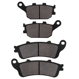SOLLON Front and Rear Brake Pads for Kawasaki EN650 EN 650 Vulcan S 2015 2016 2017 2018 2019 2020