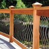 HZIU 51 Pack Deck Balusters 29.5 Inches Metal Deck Spindles
