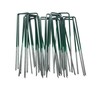 G&B Garden Half Green Artificial Grass Pegs to Pin, Astro