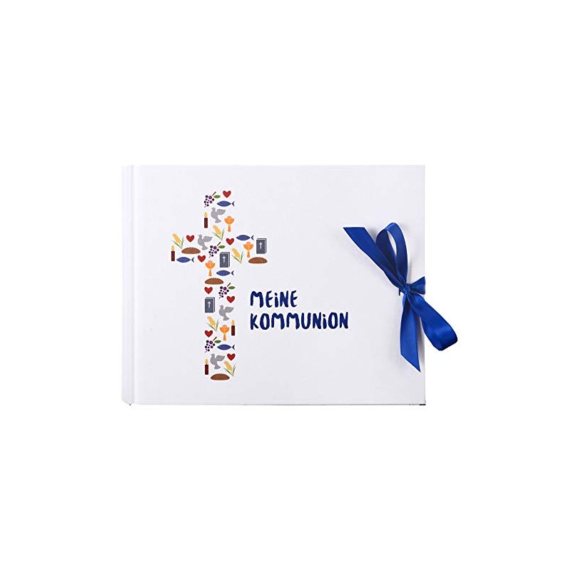 Goldbuch Photo Spiral Book Communion White/Multicoloured