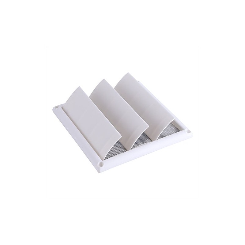 Fafeicy Air Vent Grille Cover 3 Flaps Wall Duct Ventilation