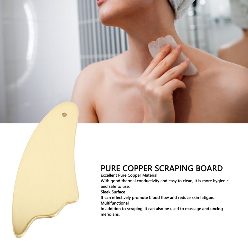 Gua Sha Facial Tool Copper Multifunctional Gua Sha Scraping Massage
