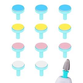 12 Pieces Baby Nail Trimmer Replacement Pads,Replacement Pads Electric Baby Nail Grinding Heads for Standard Electric Kid NailTrimmer Suits to Newborn Infant Toddlerc